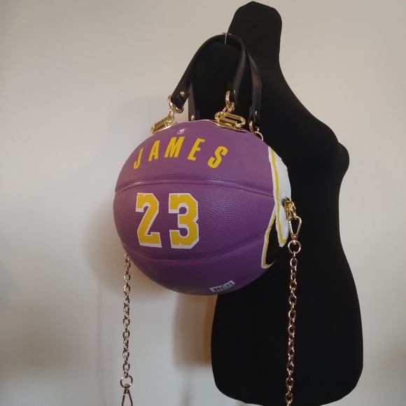 LIMITED EDITION Lebron James LAKERS Basketball Purse 🏀 (LAST ONE) - Picture 11 of 16
